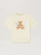 PALM ANGELS T-shirt S/s - Pa Bear Angel Kids Apparel