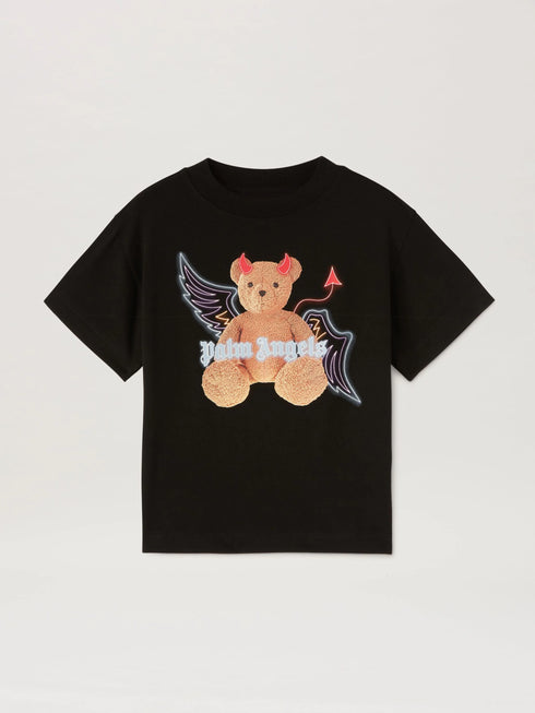 PALM ANGELS T-shirt S/s - Pa Bear Devil Kids Apparel