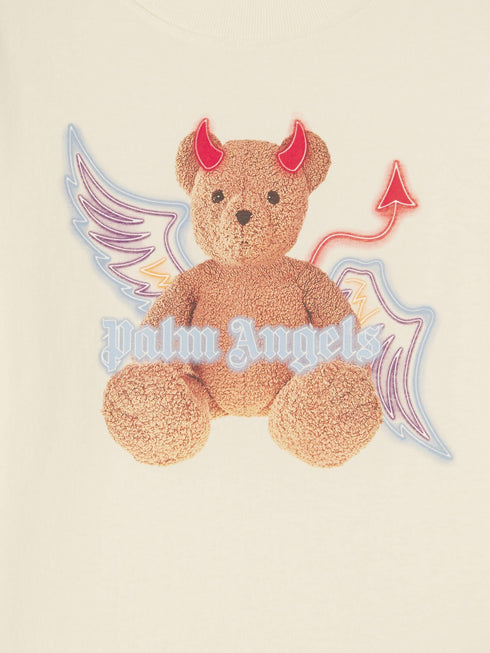 PALM ANGELS T-shirt S/s - Pa Bear Devil Kids Apparel
