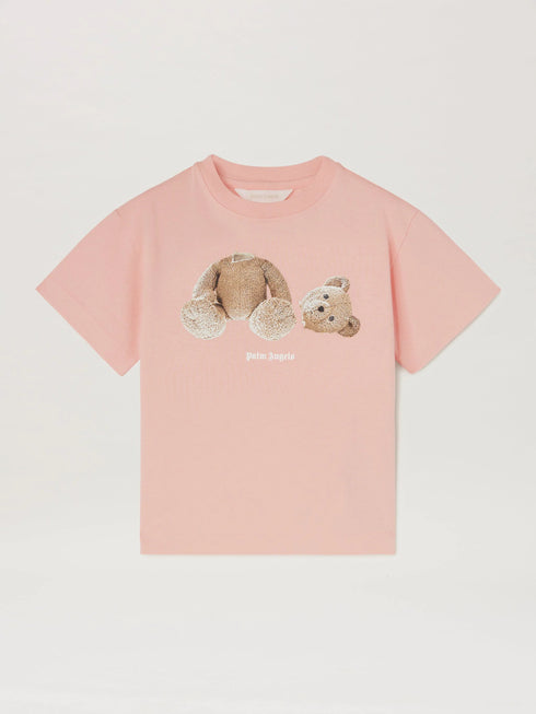 PALM ANGELS Broken Bear T-shirt Kids Apparel