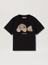 PALM ANGELS Broken Bear T-shirt Kids Apparel