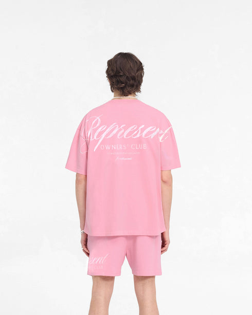 REPRESENT Owners Club Script T-shirt Mens Apparel