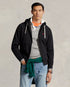 POLO RL Ls Fleece Hood W/pp Mens Apparel
