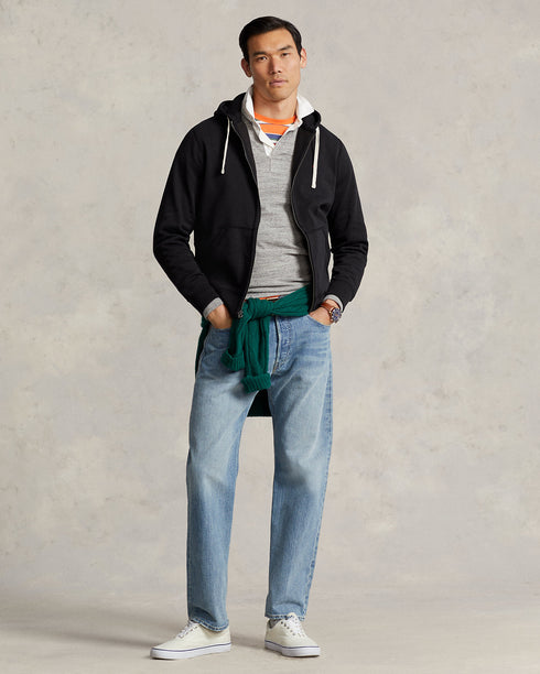 POLO RL Ls Fleece Hood W/pp Mens Apparel