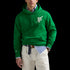 POLO RL Long-Sleeve Lightweight Athletic Fleece Graphic "P" Hoodie Mens Apparel