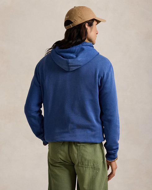 POLO RL Polo Bear Garment-Dyed Fleece Hoodie Mens Apparel