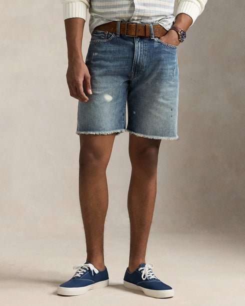 POLO RL 8-Inch Vintage Classic Denim Short Mens Apparel