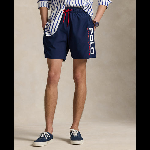 POLO RL Traveler Swim Trunk W/ Polo Graphic Mens Apparel