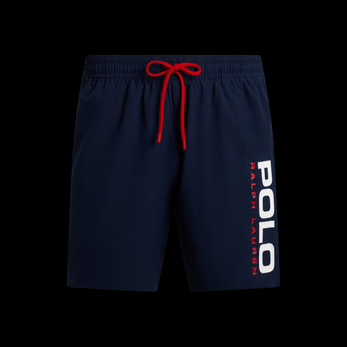 POLO RL Traveler Swim Trunk W/ Polo Graphic Mens Apparel
