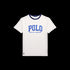 POLO RL Short-Sleeve Jersey Knit "POLO" Logo Print W/ Bound Neck T-Shirt Mens Apparel