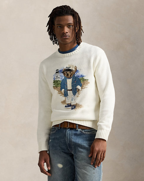 POLO RL Polo Bear Sweater Mens Apparel