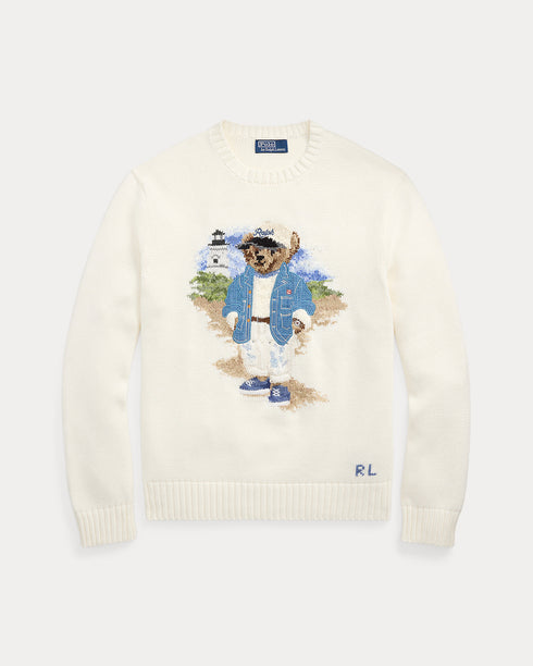 POLO RL Polo Bear Sweater Mens Apparel