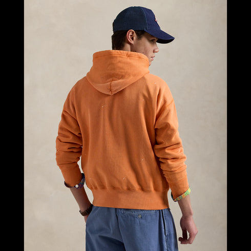 POLO RL Long Sleeve Fleece Novelty Bear Hoodie Mens Apparel