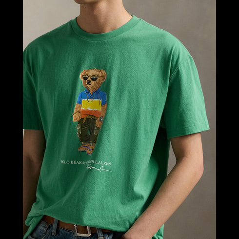 POLO RL Classic Fit Polo Bear Jersey T-Shirt Mens Apparel