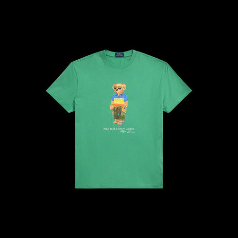 POLO RL Classic Fit Polo Bear Jersey T-Shirt Mens Apparel