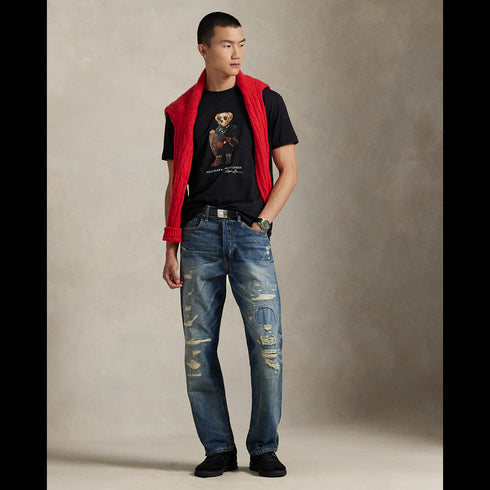 POLO RL Classic Fit Polo Bear Jersey T-Shirt Mens Apparel