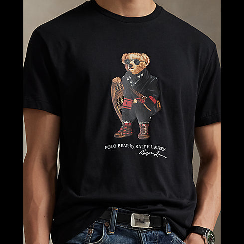 POLO RL Classic Fit Polo Bear Jersey T-Shirt Mens Apparel