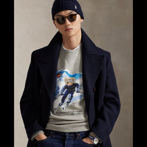 POLO RL Polo Bear Fleece Sweatshirt Mens Apparel