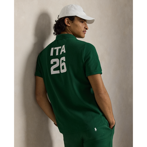POLO RL Short Sleeve Mesh Polo - Italy Men's Apparel