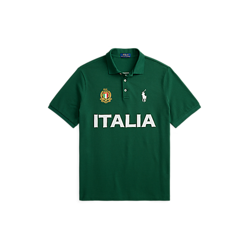 POLO RL Short Sleeve Mesh Polo - Italy Men's Apparel