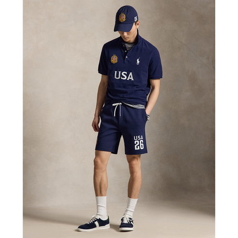 POLO RL Short Sleeve Mesh Polo - USA Men's Apparel