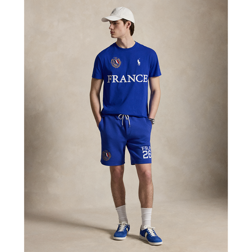 POLO RL Short Sleeve Jersey Knit T-Shirt - France Men's Apparel