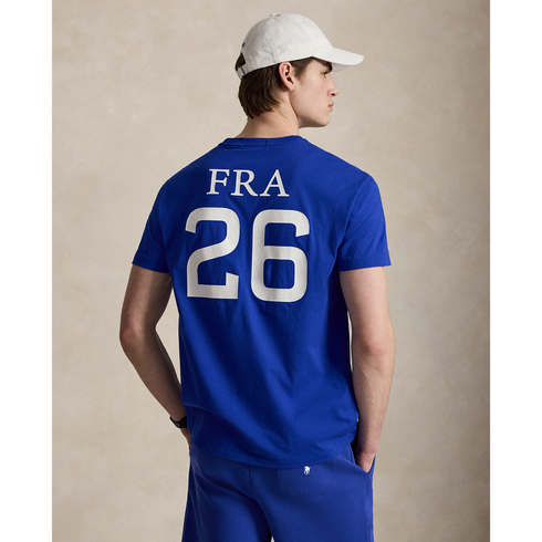 POLO RL Short Sleeve Jersey Knit T-Shirt - France Men's Apparel