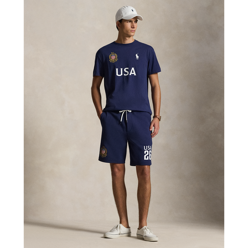 POLO RL Short Sleeve Jersey Knit T-Shirt - USA Men's Apparel