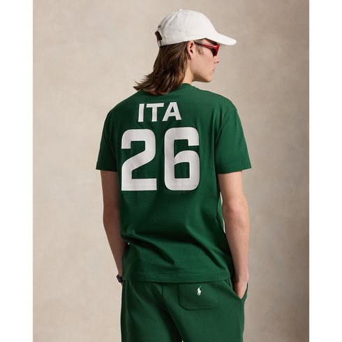 POLO RL Short Sleeve jersey Knit T-Shirt - Italy Men's Apparel