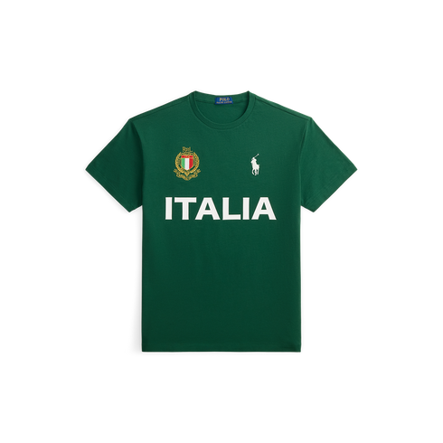 POLO RL Short Sleeve jersey Knit T-Shirt - Italy Men's Apparel