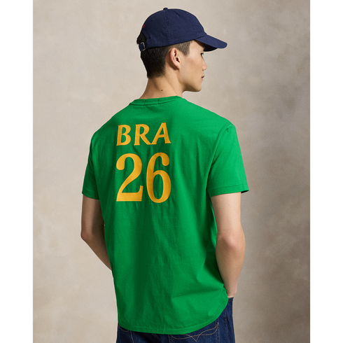 POLO RL Short Sleeve Jersey Knit T-Shirt - Brazil Men's Apparel