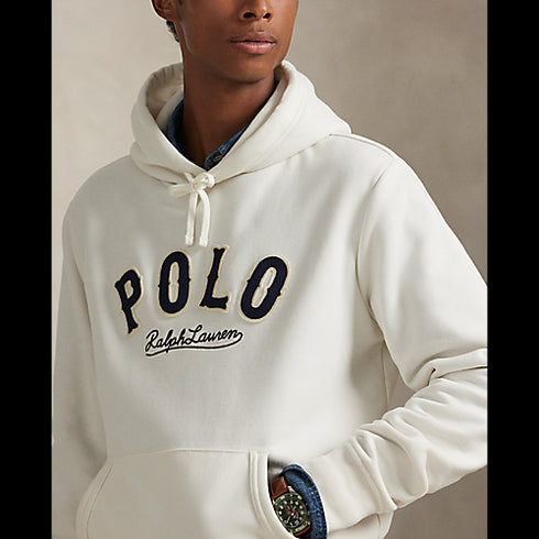 POLO RL The RL Fleece Western-Logo Hoodie Mens Apparel