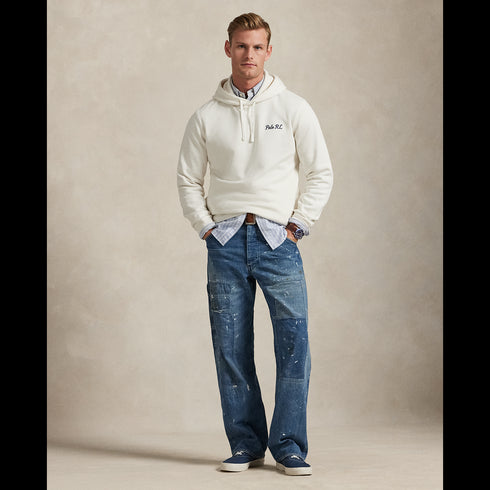 POLO RL SEASONAL FLEECE POLO SCRIPT NOVELTY BEAR HOODIE Mens Apparel