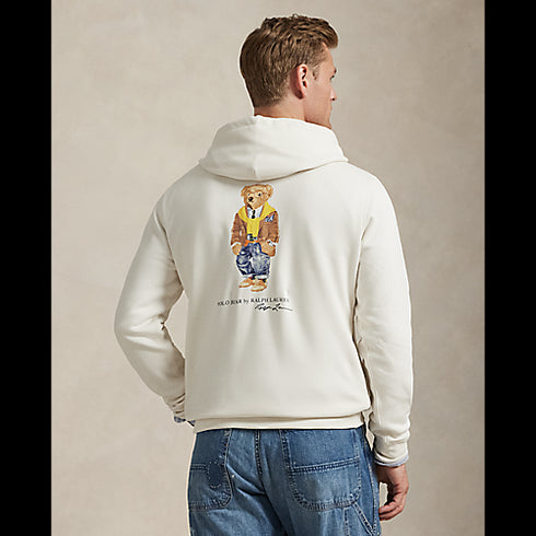 POLO RL SEASONAL FLEECE POLO SCRIPT NOVELTY BEAR HOODIE Mens Apparel