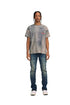 PURPLE BRAND Textured Inside Out Tee Mens Apparel