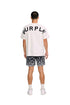 PURPLE BRAND Scattered Monogram Black Beauty All-Around Short Mens Apparel