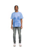 PURPLE BRAND Placid Blue Palms T-Shirt Mens Apparel