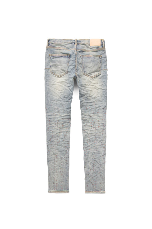 PURPLE BRAND P001 Indigo Color Weft Buckshot Mens Apparel