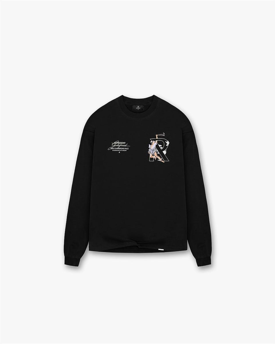 REPRESENT Hermes Long Sleeve T-shirt for Men - Asphalt NYC – ASPHALT