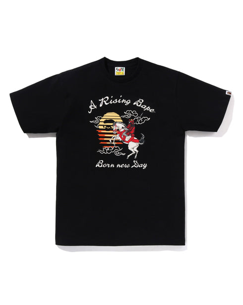 BAPE A Rising Bape Horse Tee Men's Apparel