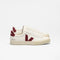 VEJA Campo Leather White Grenat Womens Sneakers