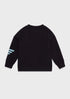 EMPORIO ARMANI Sweatshirt With Allover Eagle Kids Apparel