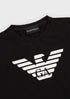 EMPORIO ARMANI Pima Jersey T-Shirt With Logo Kids Apparel