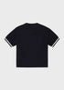 EMPORIO ARMANI S/S Tee With Large Logo On Front Kids Apparel