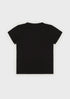 EMPORIO ARMANI Pima Jersey T-Shirt With Logo Kids Apparel