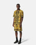VERSACE Barocco Silk Shorts Mens Apparel