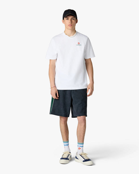 White Sport Type Short Sleeve T-Shirt back
