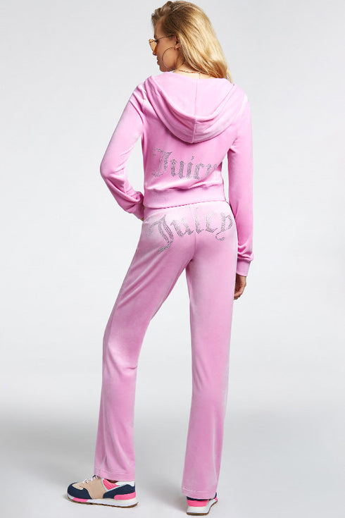 JUICY COUTURE Classic Juicy Hoodie Womens Apparel