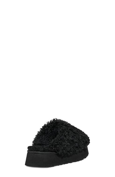 UGG Maxi Curly Platform Womens Slides