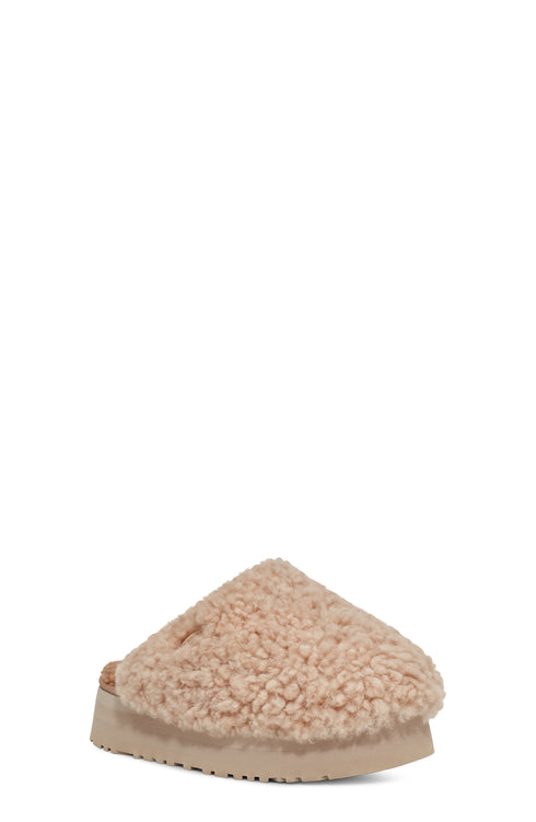 UGG Maxi Curly Platform Womens Slides